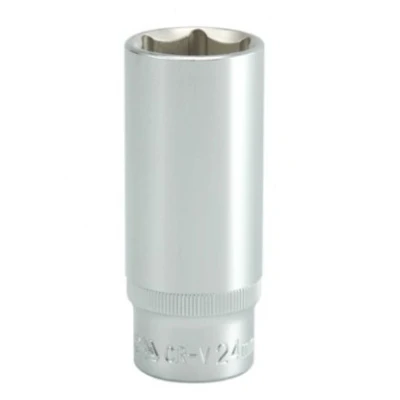 Imagen de YATO YT 1237 Piezas insertables de llave cubo DIN 3121 24 Acero cromo vanadio