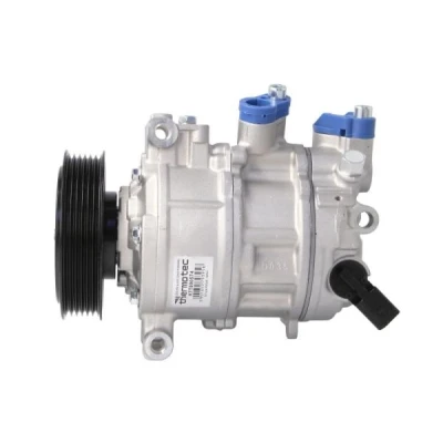 Imagen de THERMOTEC KTT090574 Compresor de Aire Acondicionado 6SES14C 12V PAG 46 YF R1234yf, R134a con junta tórica AUDI: A5 B8 Coupé, A4 Sedán, Q5
