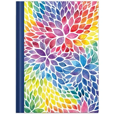 Imagen de RNKVERLAG 46771 Cuaderno &quot;Aquarell&quot; en blanco DIN A4, con 96 hojas de 70 g/m², 1 unidad