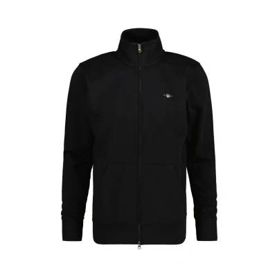 Imagen de GANT REG Shield Sudadera con cremallera, Hombre, Talla: Large, Black
