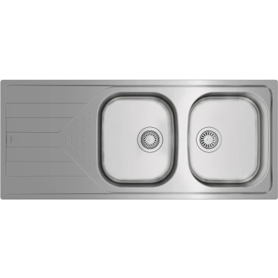 Imagen de ¡Oferta 24% ! Teka Universe 80 T Xp 2C 1E Rev Fregadero De Cocina Acero 43 Cm 1 Cubeta Escurridor Bajo Encimera