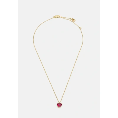Imagen de kate spade new york JULY Heart Pendant Collar, Mujer, Talla: One Size, Red
