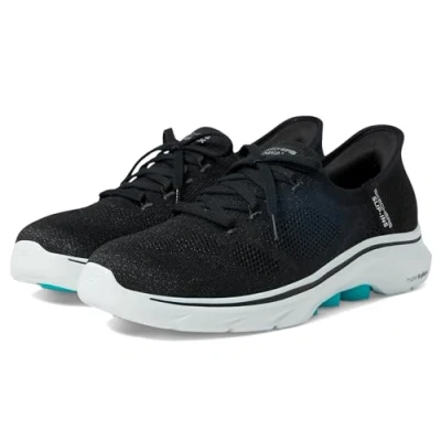 Imagen de Skechers Go Walk 7 Via, Zapatillas Mujer, Black, 40 EU