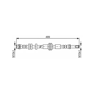 Imagen de BOSCH 1 987 481 691 Latiguillos de Freno 445 M10x1