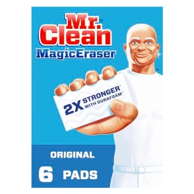 Imagen de Mr. Clean Magic Eraser Original Almohadillas de limpieza con Durafoam (6 unidades)