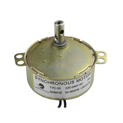 Imagen de CHANCS TYC 50 Motor sincrónico 220V AC 30 36RPM CW/CCW 4W Poder Servicio de Micro Motorreductor.