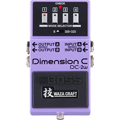 Imagen de Pedal de guitarra BOSS DC 2W WAZA Craft Dimension C — Experiencia dimensión con máxima autenticidad sonora