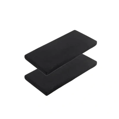 Imagen de AllSpares Filtro de carbón activo (2 unidades) para campanas extractoras adecuado Novy Monoblock 563 80047 (320 x 160 30 mm)
