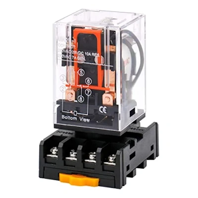 Imagen de XTVTX Relé de propósito general MK2P I AC 220V Bobina DPDT 8 pines con terminal enchufable PYF83A