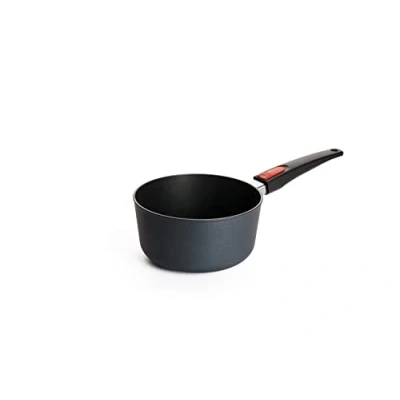 Imagen de Woll Diamond Lite Cacerola (20 cm, 10 cm de Alto, 2,5 litros, con Mango extraíble, Apta para vitrocerámica, Gas, eléctrica, halógena, no inducción, Aluminio Fundido, Sellado