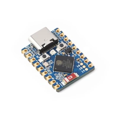 Imagen de Waveshare ESP32 S3 Mini Development Board, Based On S3FH4R2 Dual Core Processor, 240MHz Running Frequency, 2.4GHz Wi Fi &amp; BT 5, Castellated Module, Suitable for SMD Applications