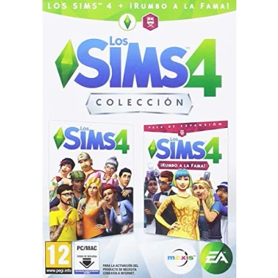 Imagen de Los Sims 4 + Rumbo a la Fama (EP6) Bundle PCWin Caja con código de descarga Videojuegos Castellano