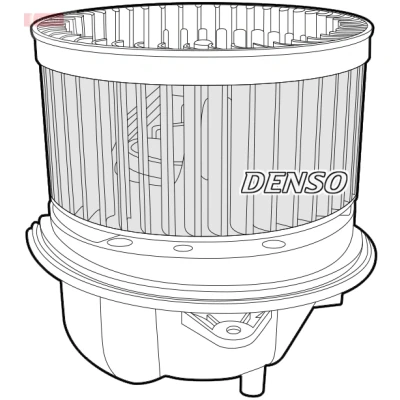 Imagen de DENSO DEA10051 Ventilador de Calefacción para vehíc. con volante a la izquierda FORD: Focus Mk1 Hatchback, Familiar
