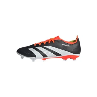 Imagen de adidas Predator League Firm Ground Football Boots, Botas de fútbol Unisex Adulto, Core Black/Cloud White/Solar Red, 42 EU