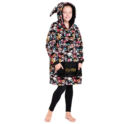 Imagen de Harry Potter Sudadera Oversize Niña Niño Manta para Niños (Multicolor)