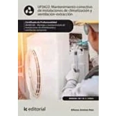 Imagen de mantenimiento correctivo de instalaciones climatización y ventilación extracción. IMAR0208 Montaje en extracción (SIN COLECCION)