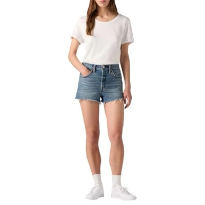 Imagen de Levi&#039;s 501 Original Shorts Pantalones Cortos, Judge That, 24W para Mujer