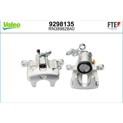 Imagen de FTE 9298135 Pinza de freno gris Hierro fundido Eje trasero izquierda sin soporte VOLKSWAGEN: GOLF 3, Sharan I, Passat B3/B4 Berlina, SEAT: Alhambra I