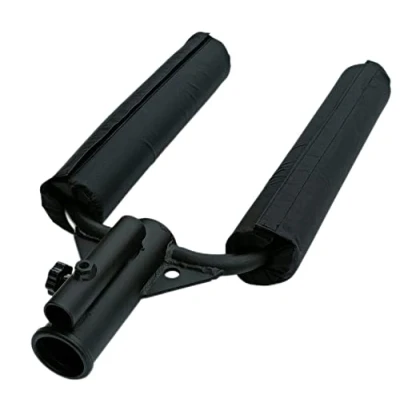 Imagen de ANUOMY Accesorio para Minas terrestres Barbell T Bar Row El Mango se Adapta a la Prensa de Sentadillas estándar Peso Muerto Empuje Asas Dobles Hombros en Fila Espalda Negro