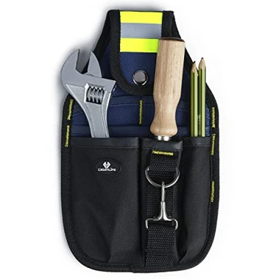 Imagen de Case4Life Portaherramientas Bolsa de Cinturón Perfecto para Brivolaje Electricistas Carpinteros y Constructores Garantía por vida