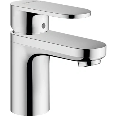 Imagen de hansgrohe Vernis Blend grifo lavabo con vaciador automático, conducciones internas de agua aislada, monomando 71mm, mezclador ahorro (EcoSmart), cromo, 71570000