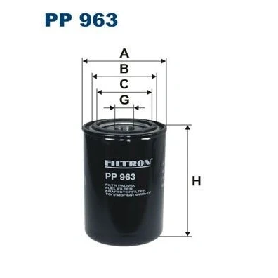 Imagen de Filtro de combustible FILTRON PP963