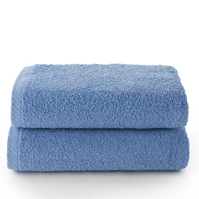 Imagen de Top Towel Plus toallas de baño grandes 2 mano o lavabo 50x100 cms Algodon 100% Lavanda