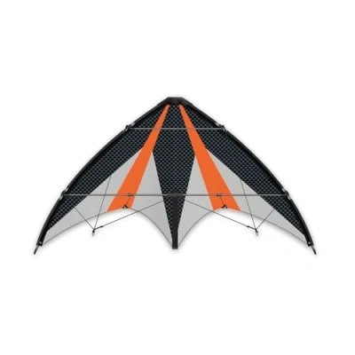 Imagen de Paul Günther 1028 Cometa Deportiva Synergy 125 GX, Vela de poliéster Ripstop, con Dos carretes dirección y Cuerdas, Aprox. x 54 cm, Adecuada para niños a Partir 10 años