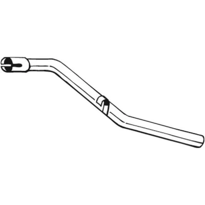 Imagen de BOSAL 377 403 Tubo de escape MERCEDES BENZ: T1 Furgón, Camión plataforma/Chasis