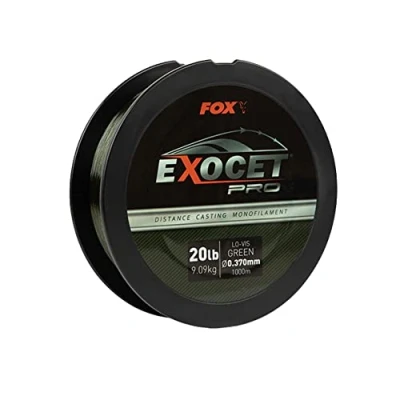 Imagen de Fox Exocet Pro Low Vis Green (1000m) 0,370mm Monofilamento
