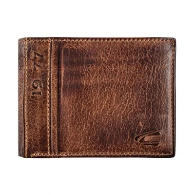 Imagen de camel active Melbourne Monedero para Hombre, 000512, Marrón, 11,5 x 2 8,5