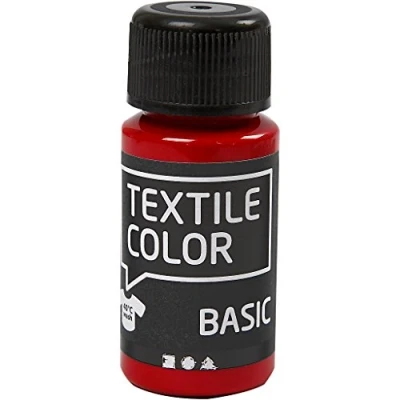 Imagen de Creativ Company Textile Color, Rojo, 50ml