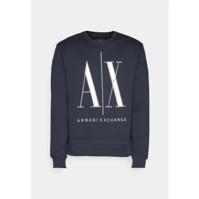 Imagen de Armani Exchange Felpa Sudadera, Hombre, Talla: Medium, Navy