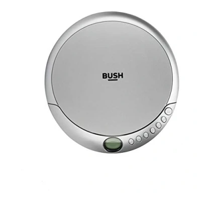 Imagen de Bush Ltd Jog Proof Reproductor de CD portátil, color plateado