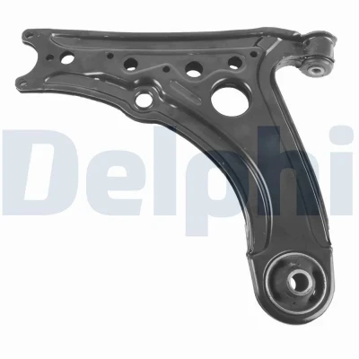 Imagen de DELPHI TC4713 Barra oscilante, suspensión de ruedas Eje delantero, debajo Brazo oscilante transversal Chapa acero VOLKSWAGEN: Polo III Hatchback
