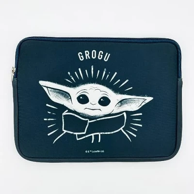 Imagen de Funda tablet Wondee Grogu Star Wars, Para tablets 11&quot;, Universal, Azul