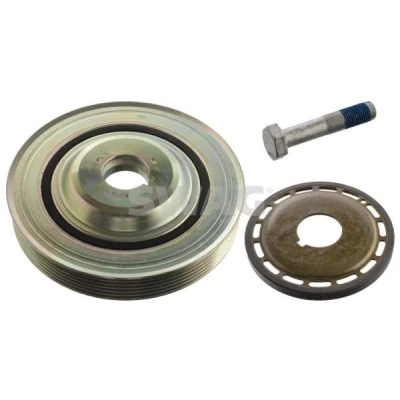 Imagen de SWAG 62 10 6476 Polea de Cigüeñal 6PK 153 5 con tornillo FORD: Focus 2, C Max, MONDEO 4 Stufenheck, PEUGEOT: 307 SW, Hatchback, 308 I SW