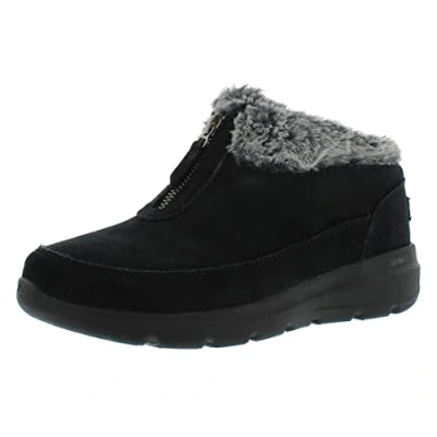 Imagen de Skechers Glacial Ultra Sweet Vibes, Botas Cortas al Tobillo Mujer, Black, 38 EU