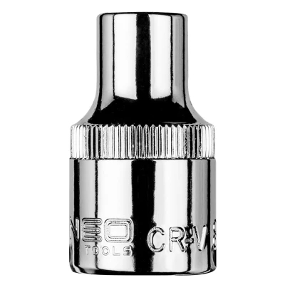 Imagen de NEO TOOLS 08 408 Piezas insertables de llave cubo 1/2 8 mm Acero cromo vanadio hexagonal