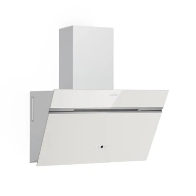Imagen de Klarstein Alina 3.0 60 campana extractora 60cm, 600 m3/h, a++ energía, led, control táctil, extractor cocina, recirculación &amp; ducto, cristal negro