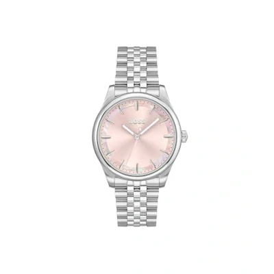Imagen de BOSS Graceful Reloj silvercoloured/pink, Mujer, Talla: One Size, Silver coloured/pink