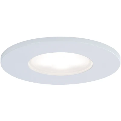 Imagen de Paulmann 99936 Luminaria empotrable LED Calla, redonda, incl. 1x5 W IP65, foco blanco mate, luz armario, plástico, aluminio, lámpara 4000 K