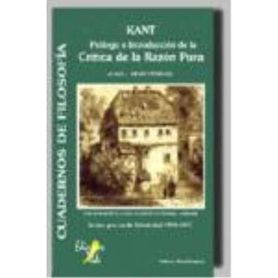 Imagen de Kant: Prólogo en introducción de la Crítica Razón Pura (FILOSOFIA:TILDE)