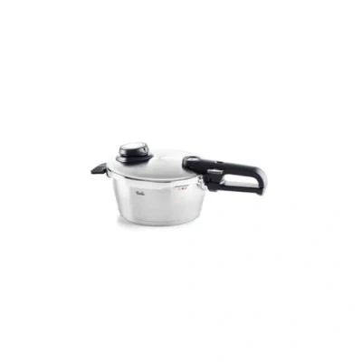 Imagen de Fissler Vitavit Premium Olla a presión de 3,5 L y 22 cm diámetro, acero inoxidable, 4 niveles cocción, incluye accesorio cocción al vapor, inducción