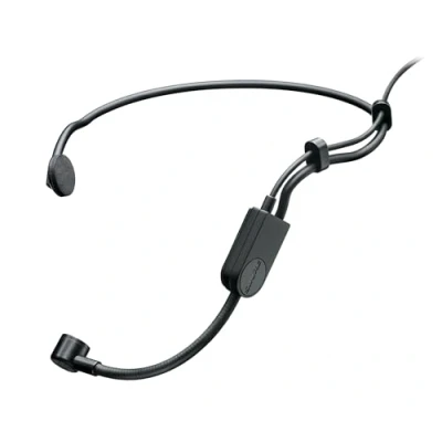 Imagen de Shure PGA31 CONDENSADOR de AURIDOS Micrófono con patrón polar cardioide, cuello cisne flexible, parabrisas espuma y conector TA4F (TQG) para su uso sistemas inalámbricos (PGA31 TQG)