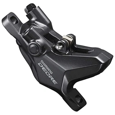 Imagen de SHIMANO Pinza Hidráulica DEORE M6100 Delantera+Trasera 2 Pistoncini, Unisex Adult, Black, One Size