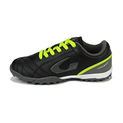Imagen de GEMS TFM02 1016 Scarpa Torneo X JR Sneaker Male Negro/Antracita/Amarillo EU 32