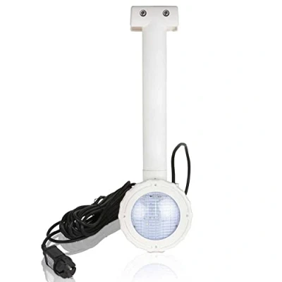 Imagen de Gre LAGP8 Iluminación para Piscina. Proyector Colgante Led Blanco Piscina Elevada de Acero, 8W. Luz Piscinas
