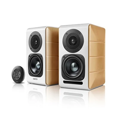 Imagen de Edifier S880DB 88W Blanco, Madera Altavoz Altavoces (De 2 vías, Inalámbrico y alámbrico, 3.5mm/Bluetooth, 88 W, 55 20000 Hz, Madera)