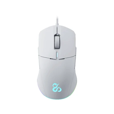 Imagen de Ratón gaming Newskill Chiron, Con cable, 8000 DPI, 8 botones programables, Ivory